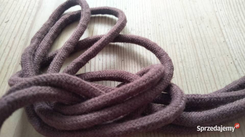 Sznurowadła okrągłe grube długość 100 kolor Ostrów Wielkopolski