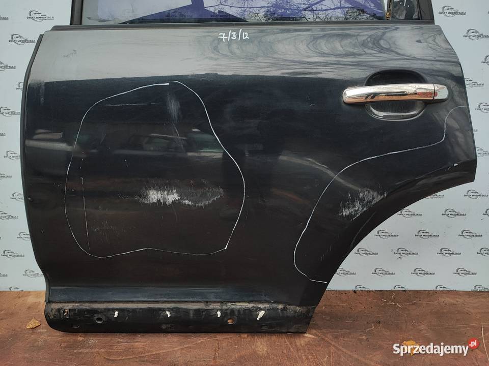 VW TOUAREG I 7L 04r drzwi lewe tył 120 mikronów Kielce