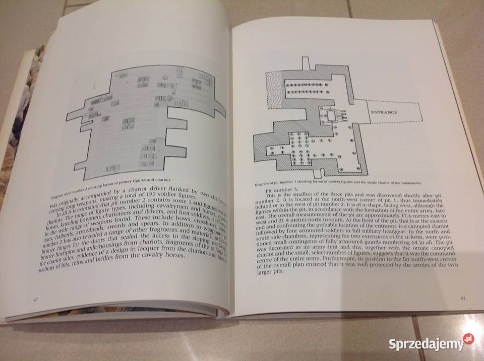Książka Archeologiczna Qin Shihuang Terakota miękka Nowa Sól