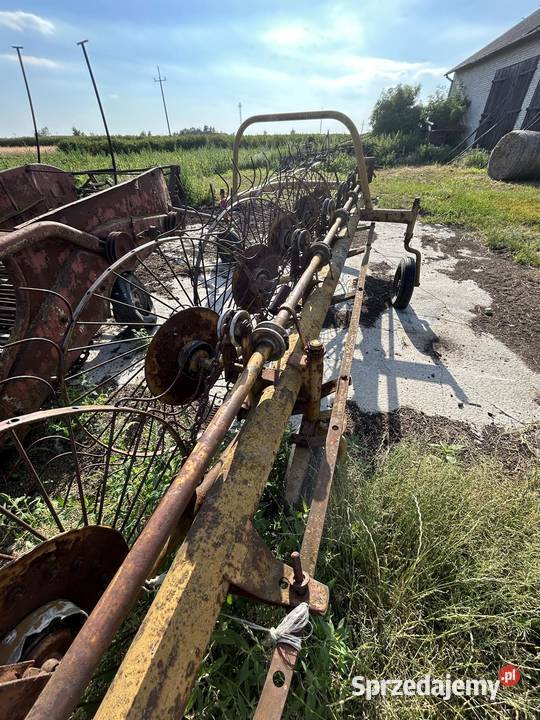 Zgrabiarko przewracarka 6 gwiazdowa Zgrabiarki i przetrząsacze Plecka Dąbrowa