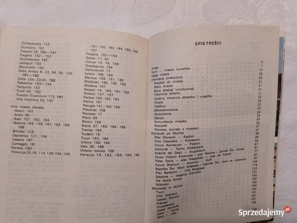 Przewodnik turystyczny RZYM I Adam Broż mapa Oborniki