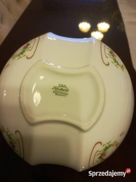 Porcelana Krautheim Rzadki wazon kugel