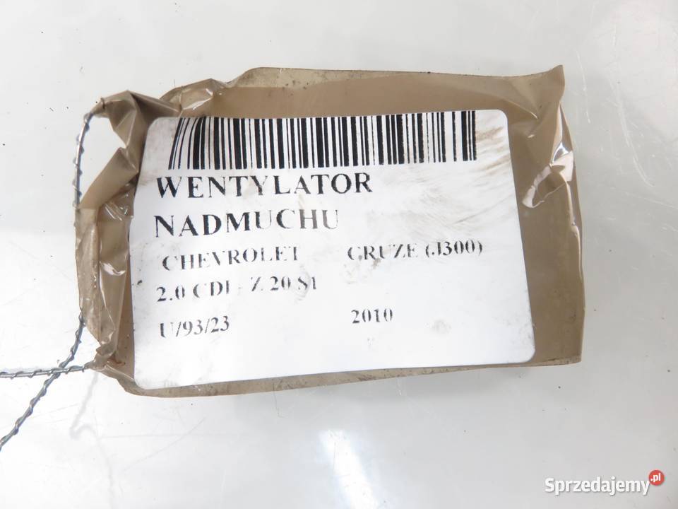 DMUCHAWA CHEVROLET CRUZE J300 5242710201