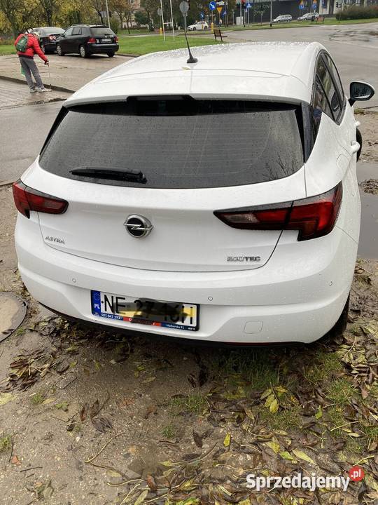 Opel Astra 10T 105 2018r 155 tysięcy przebiegu warmińsko-mazurskie Elbląg