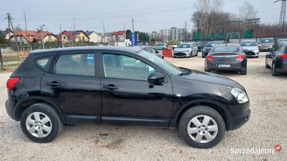 NISSAN QASHQI 16 benzyna 2009 bezwypadkowy 213200km Warszawa
