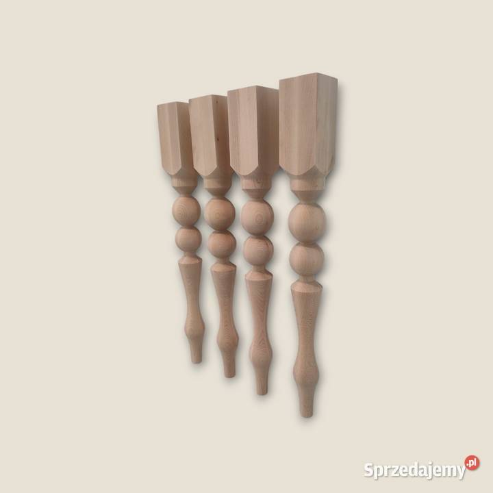 Nogi noga stołowa buk bukowa toczona 75 stół dolnośląskie Bolesławiec