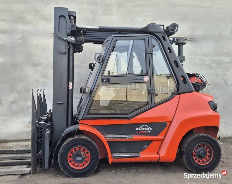 Linde H60 z 2021r kabina klimatyzacja wózek Rybnik