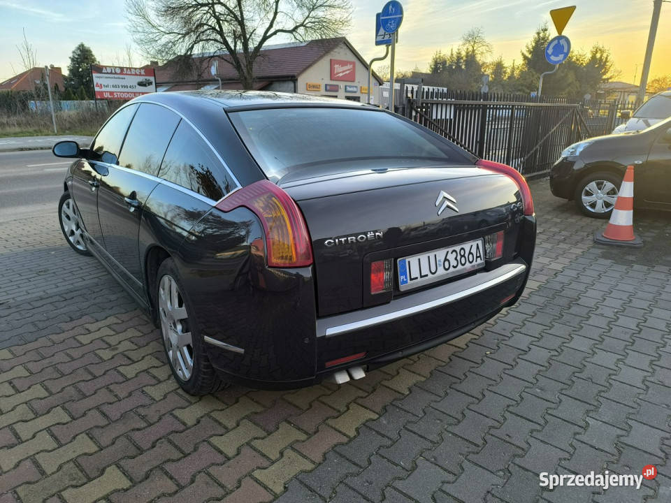 Citroen C6 27 HDi V6 204 Klimatronic Navi Łuków sprzedam