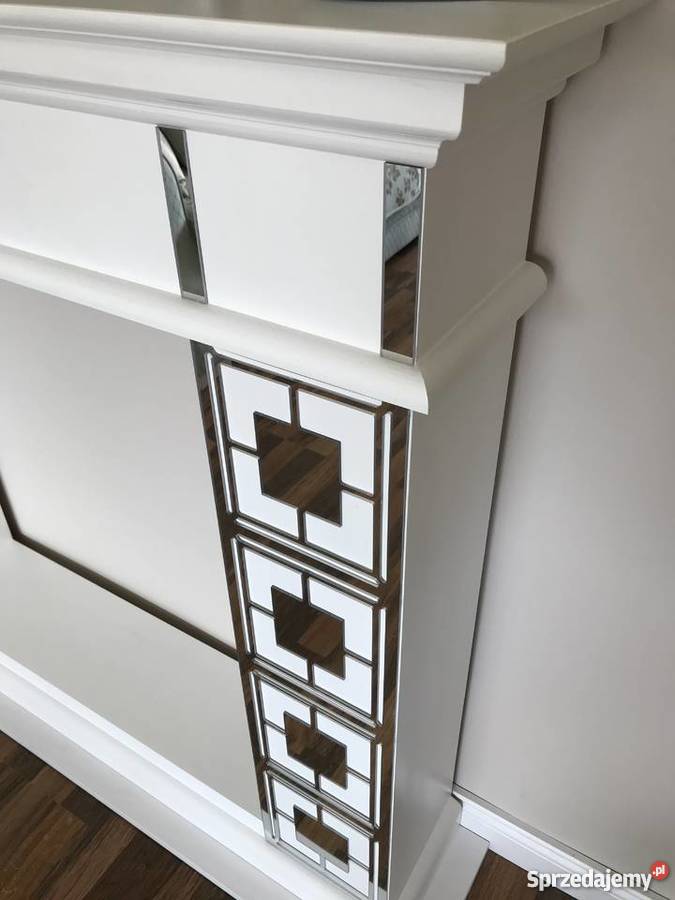 Portal kominkowy KONSOLA lustro HAMPTON YORK