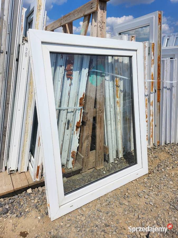 OKNO KacprzaK 112x138 OKNA Używane Plastikowe Okna ścienne Siedlce
