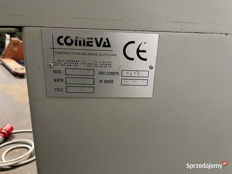 Wyrówniarka Strugarka COMEVA MB 500 Juszczyn