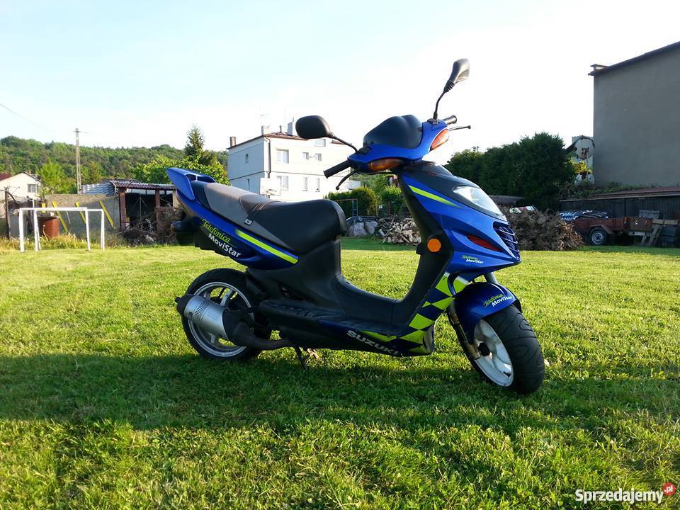 Skuter SUZUKI KATANA AY 50 nieuszkodzony Suzuki Zabierzów