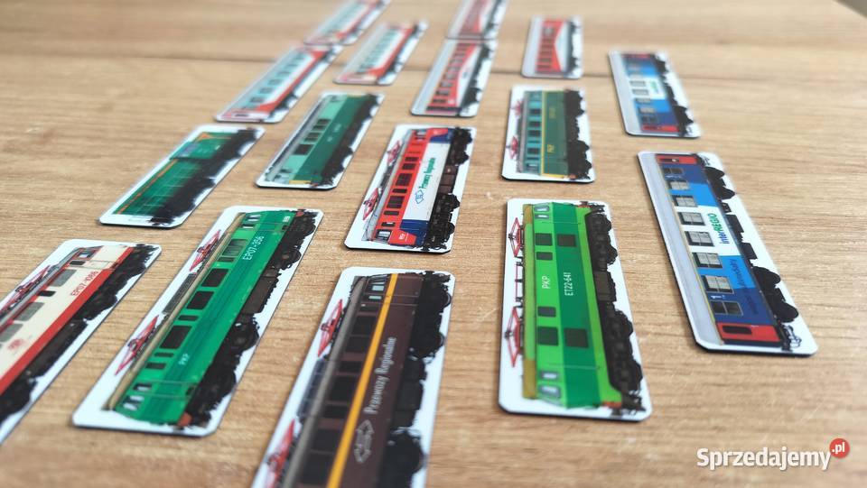 Kolekcja magnesów kolejowych MagnesikiKolejowe Gdańsk sprzedam