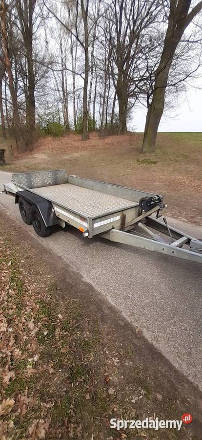 Przyczepka laweta uchylna 1400 dmc Olesno