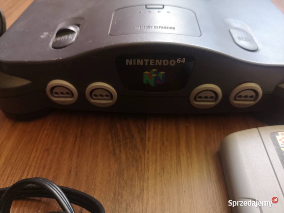 NINTENDO 64 konsolka 2 pady 3 Gry itp Skomielna Biała