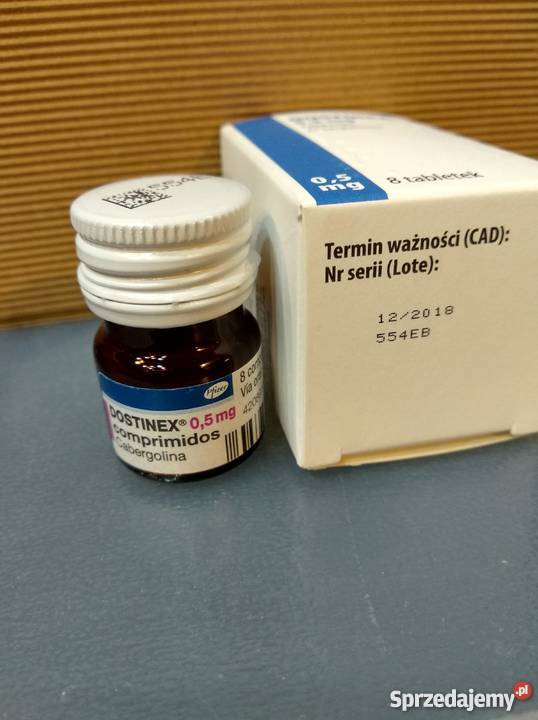 Dostinex 05 mg 8 tabletek Kraków sprzedam