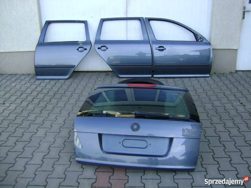 OCTAVIA II SEDAN KOMBI DRZWI PRZÓD TYŁ LEWE