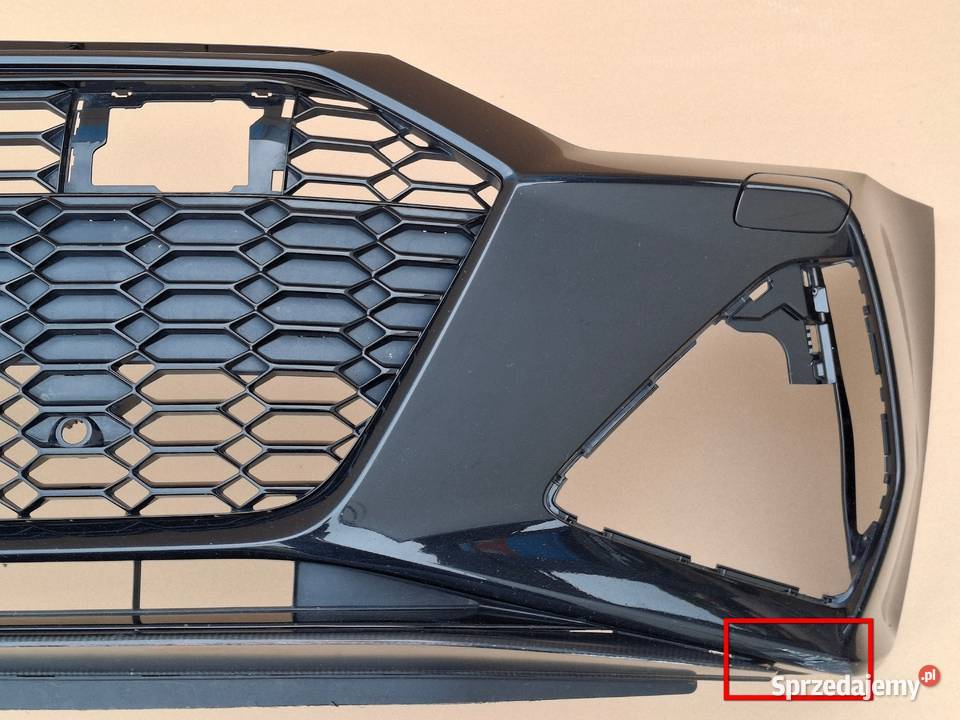 AUDI RS 6 RS6 C8 ZDERZAK PRZÓD PRZEDNI Bieleń