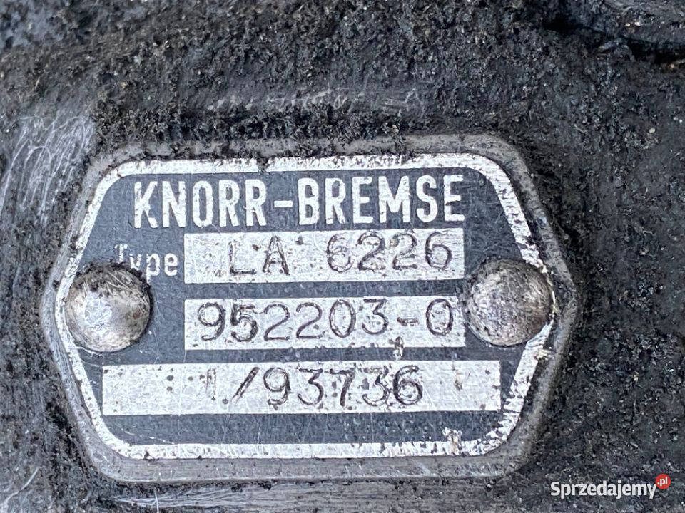 Osuszacz KnorrBremse LA 6226 I933736 Man F90 lubuskie Maszewo sprzedam