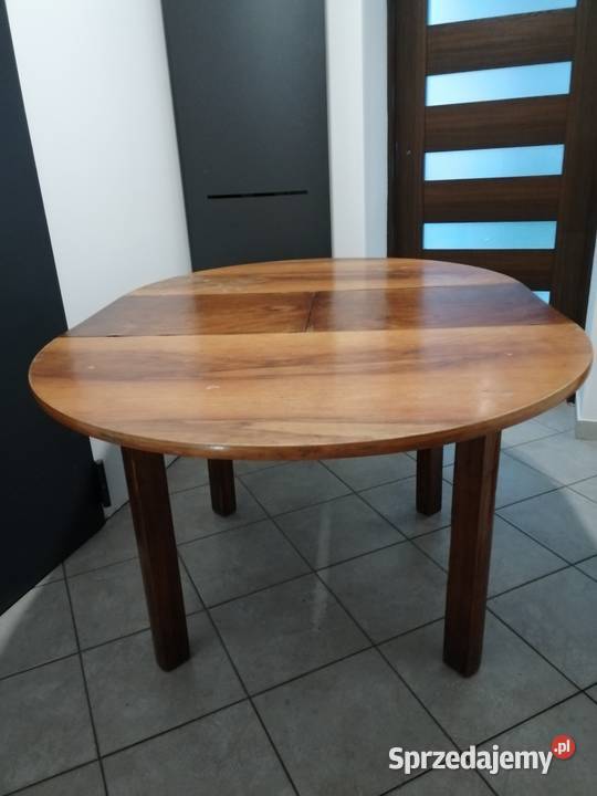 Stół okrągły styl lata 60te PRL łódzkie Łódź