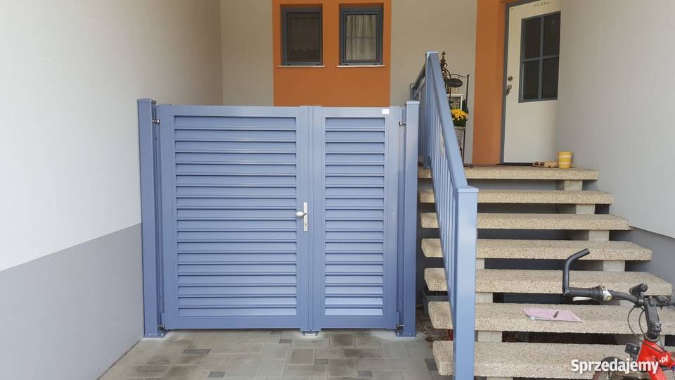 Ogrodzenie aluminiowe TRENTO skrzydłowa