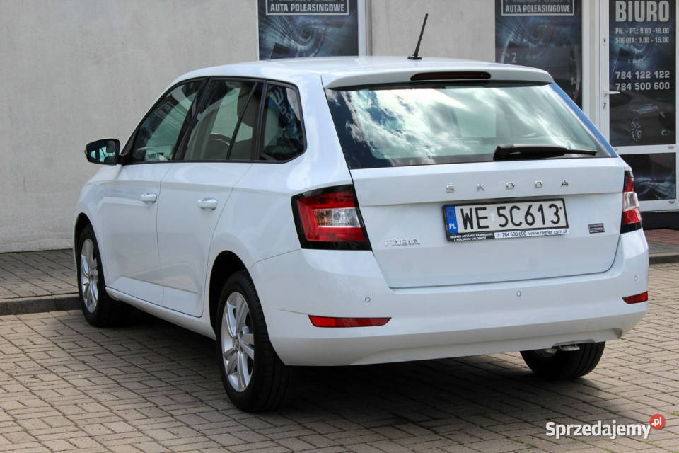 koda Fabia FV23 SalonPL Rej2022 Ambition 10TSI czujnik parkowania mazowieckie Sokołów sprzedam