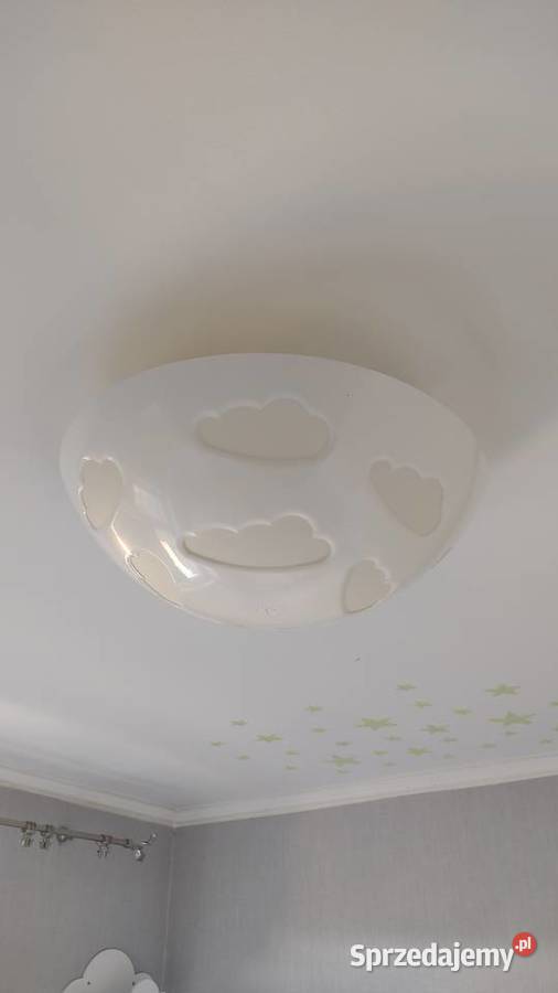 Lampa chmurka do pokoju dziecięcego