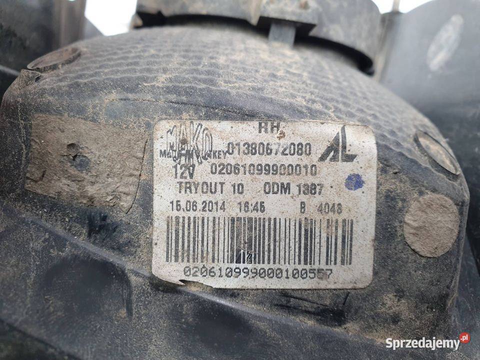 LAMPA PRAWA TYŁ FIAT DUCATO III L2H2 01380672080 Lipno