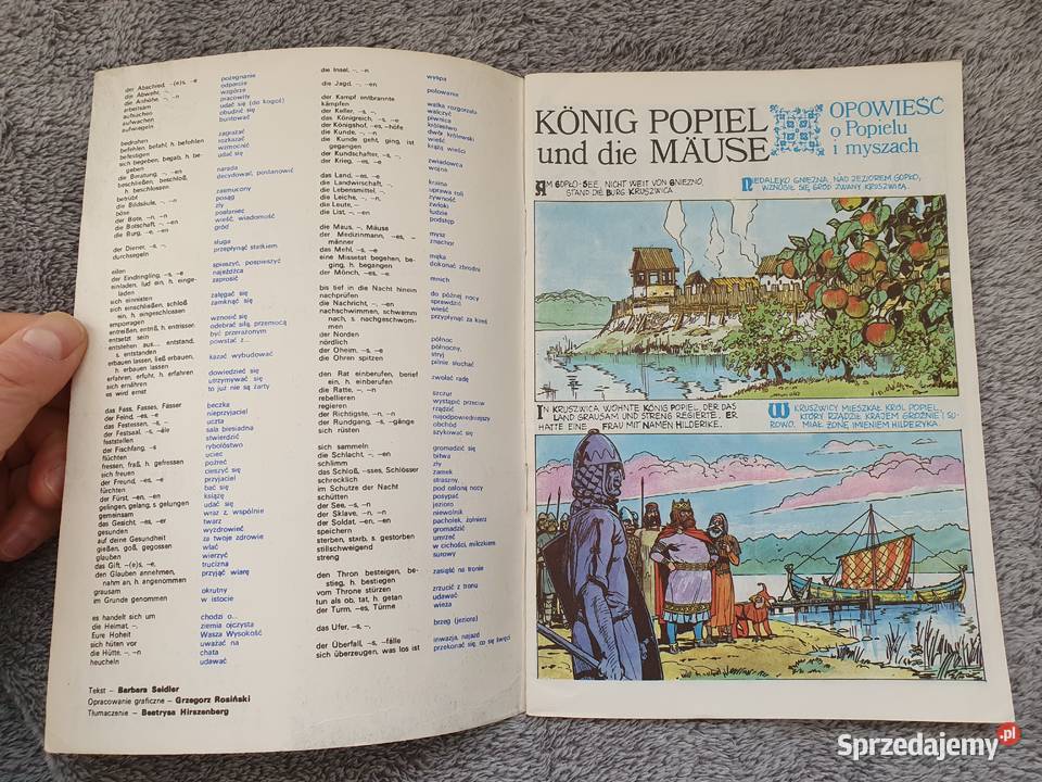 Opowieść o Popielu i Myszach zestaw 2 komiksów Polskie Komiksy Gdynia