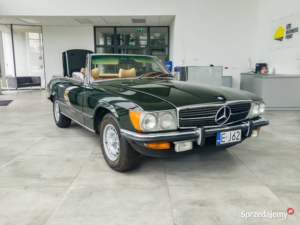Kolekcjonerski rocznik 1972 Mercedes Benz 350 SL 230721km Stryków