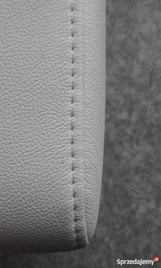 FOTELE BIAŁE marka PMW SKÓRA modyfikowana