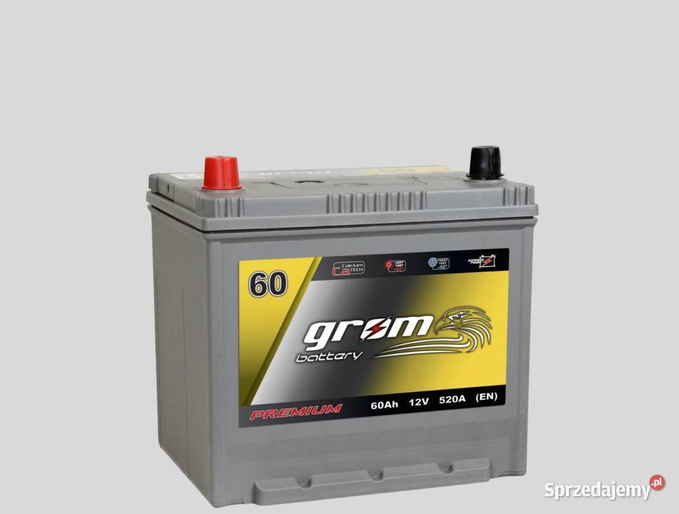 788x645x112 Akumulator GROM Premium 60Ah 540A Konin