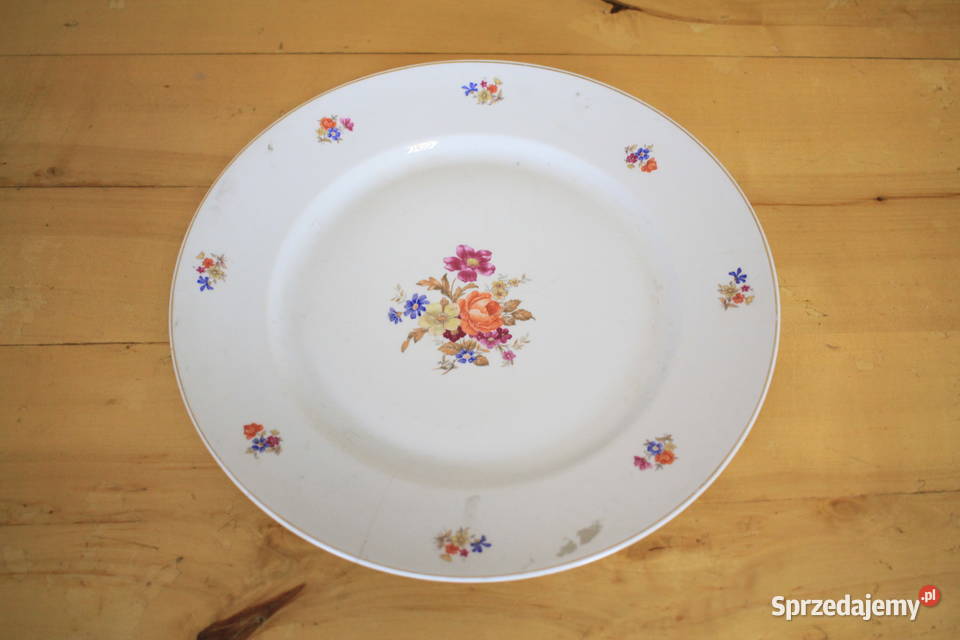 Talerz porcelana KLASYCZNA Ćmielów śląskie Pszczyna