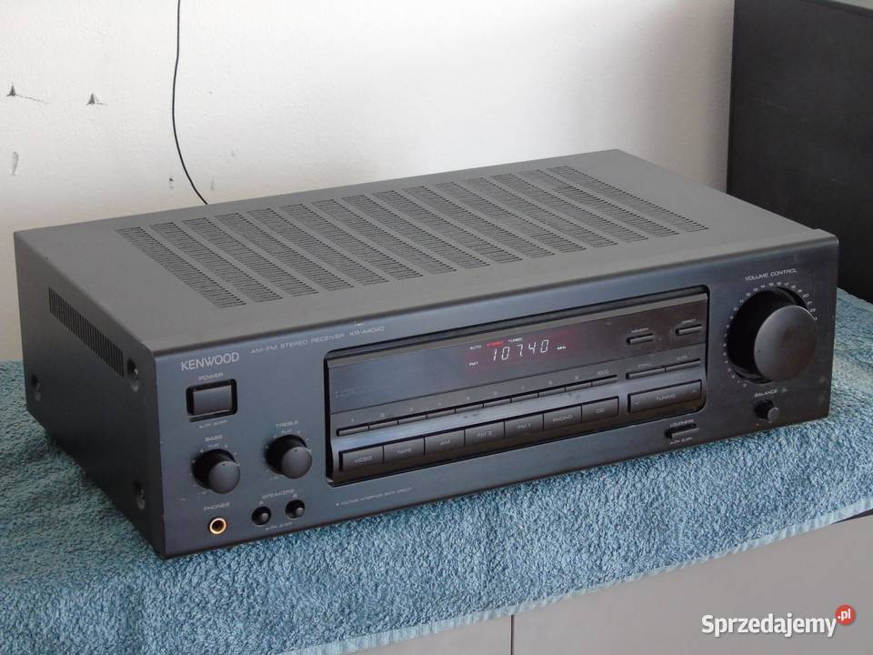Wzmacniacz z radiem Kenwood KRA4040 sprawny i Amplitunery Jasło