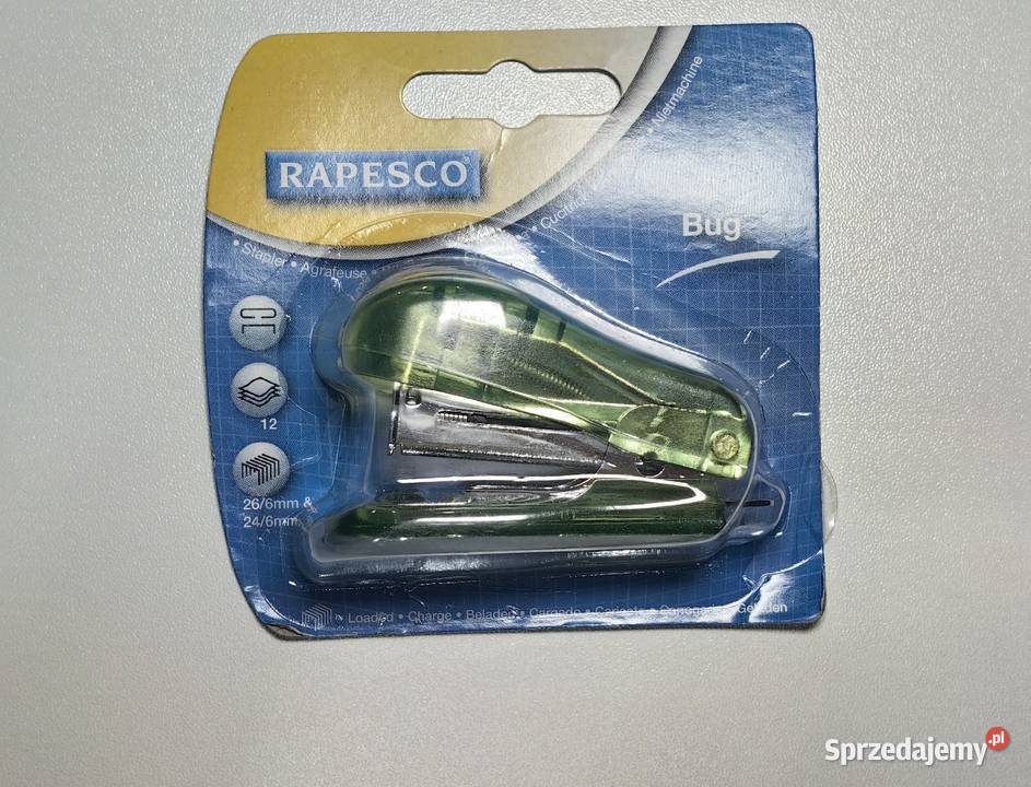 Zszywacz zielony nowy DPD Dom i Ogród sprzedam