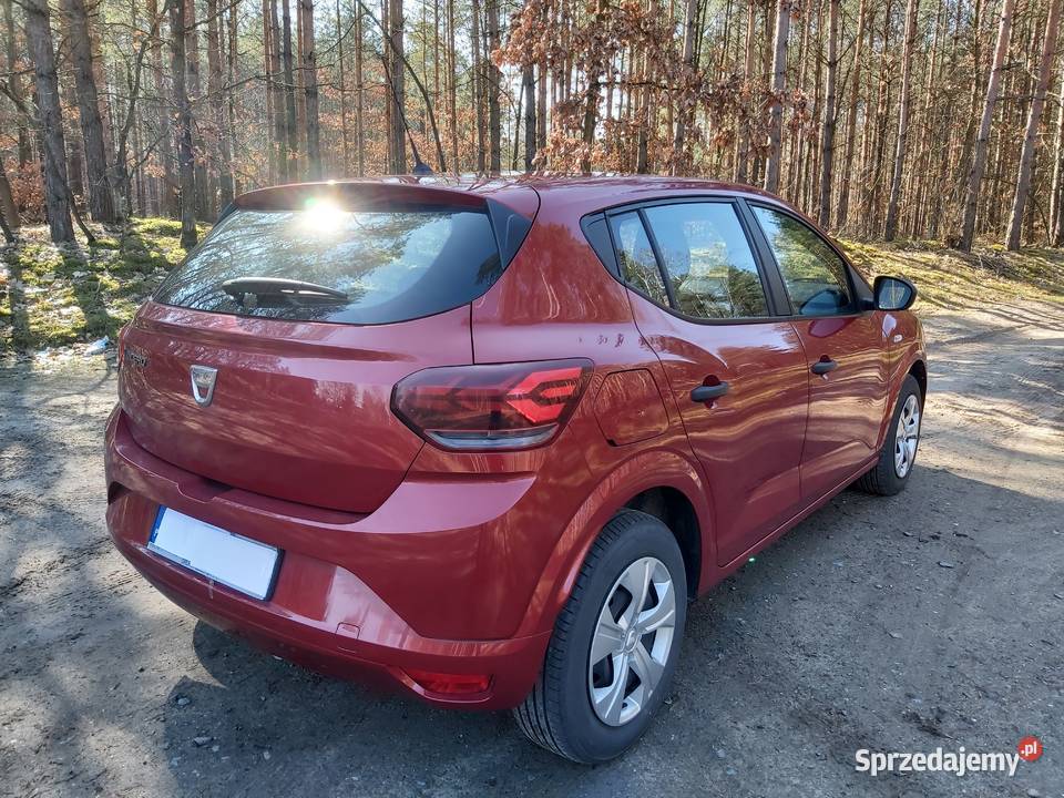 Dacia Sandero 2021 TCe100 BENZYNA manualna Sandero zachodniopomorskie