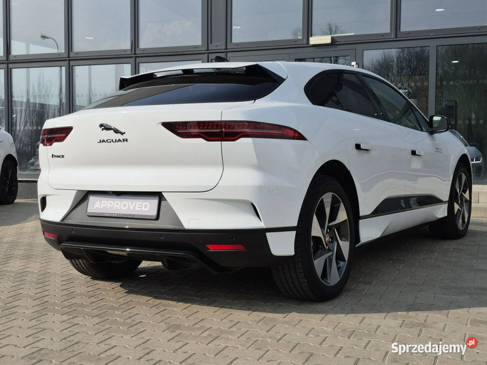 Jaguar IPace MY23 EV 400 AWD Auto SE FujiWhite komputer pokładowy łódzkie Łódź sprzedam