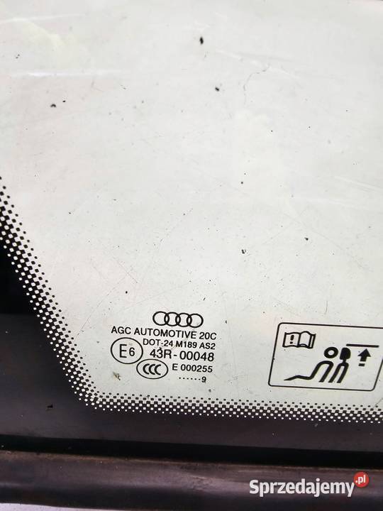 SZYBA KAROSERYJNA AUDI Q5 8R LEWY TYŁ 2009R Szyby Przystajń