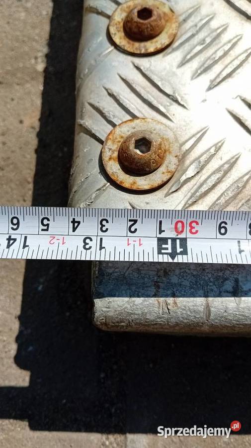 Solidne najazdy aluminiowe 250cmx35 Gliwice