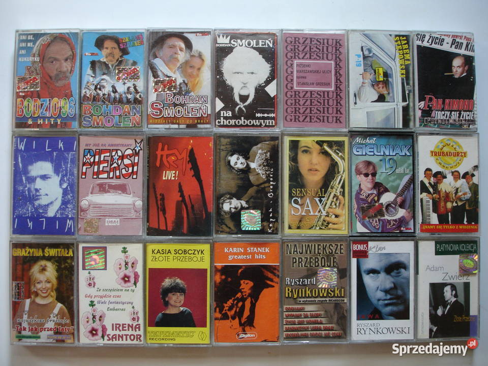 Oryginalne KASETY magnetofonowe Zielona Góra