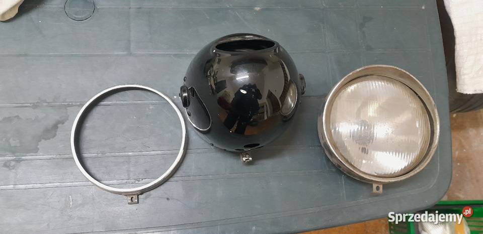 Ural Dniepr ruski boxer lampa przód