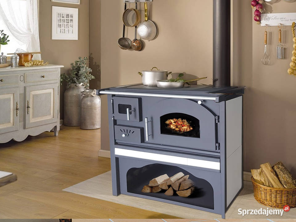 HECHT VULCANUS BEIGE PIEC KOMINEK KUCHENKA Z Opalenica