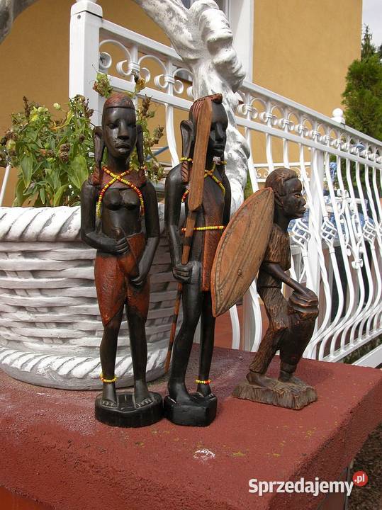 rzeźby afrykańskie parka Dom i Ogród