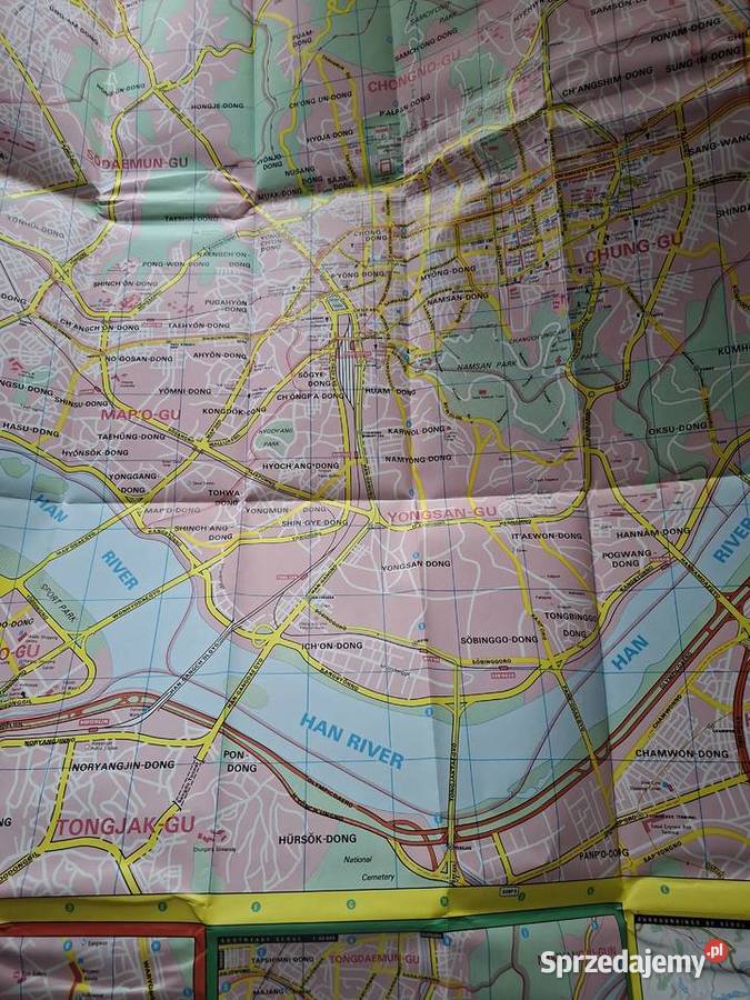 Seoul 120 000 plan miasta Kraków