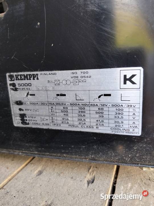 Spawarka Kempi 5000 Ryki sprzedam