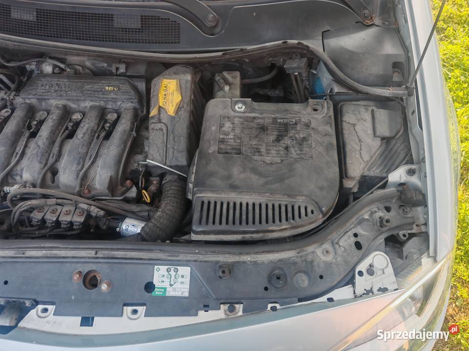Renault Megane 14 LPG sprawna klimatyzacja srebrny Żołędowo