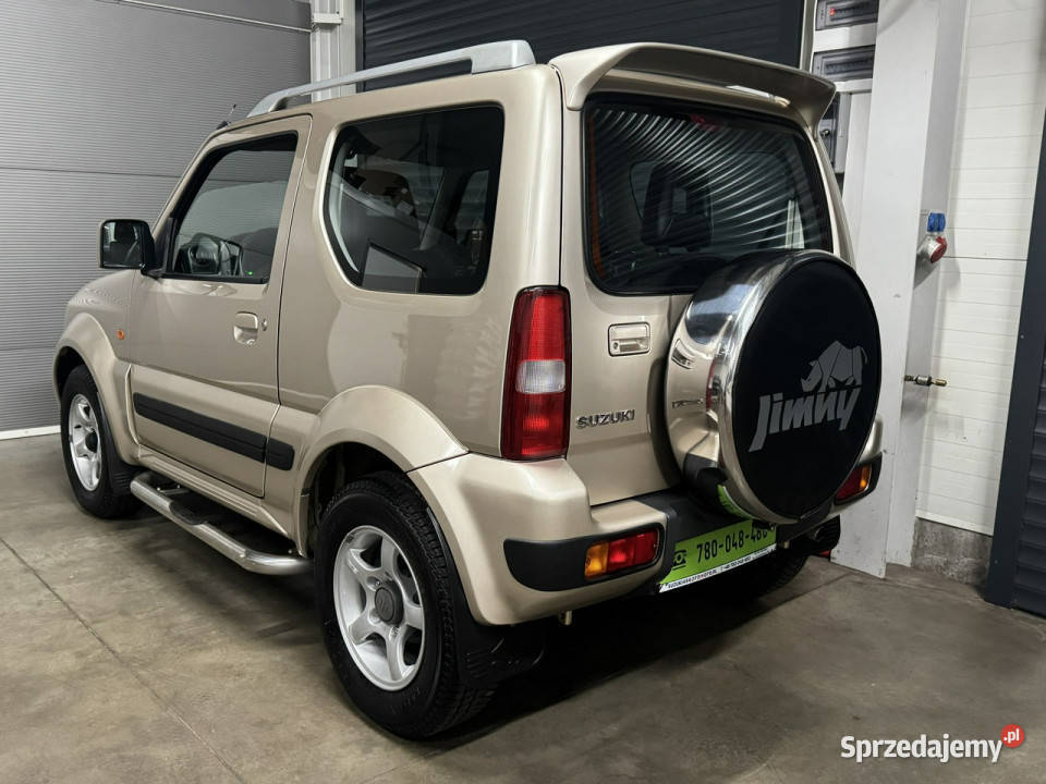 Suzuki Jimny Automat 120tyśkm Perfekcyjny Salon Rok produkcji 2009 Chechło