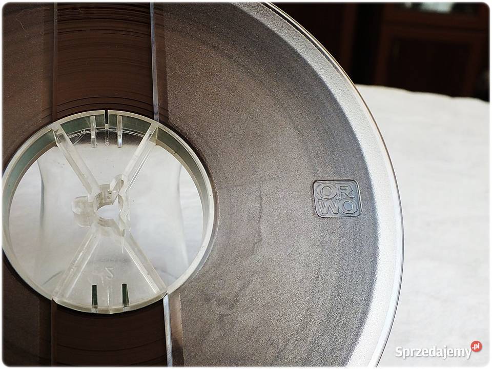 DUŻA Taśma Szpulowa ORWO 18 Magnetofonowa Żary