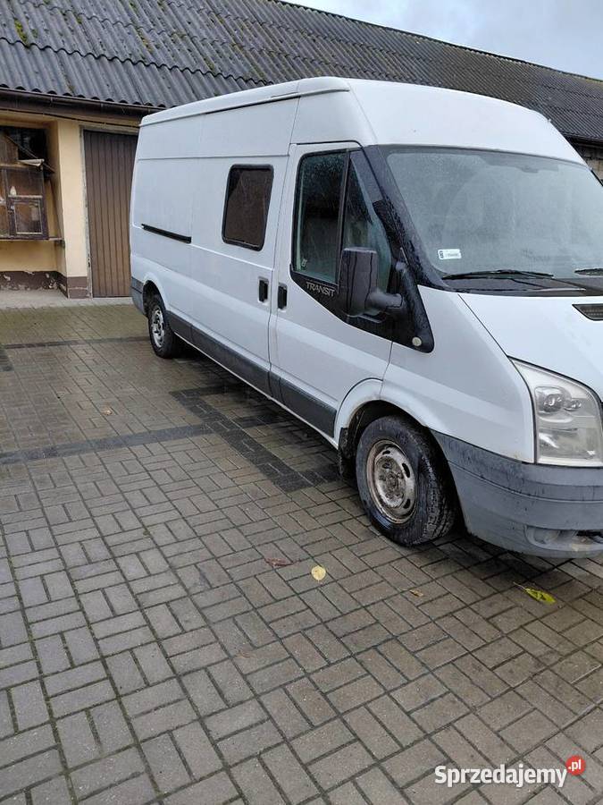 Ford transit mk7 doka 7osobowy blaszak nieuszkodzony Romanówek