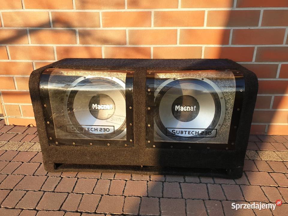 Skrzynia basowa 400RMS Magnat Subtech 230 Tuba śląskie